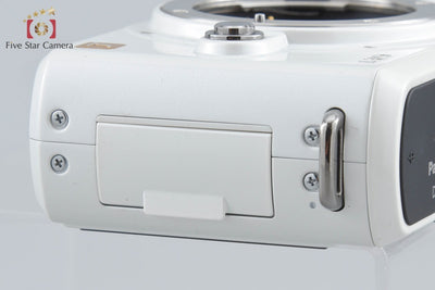 【中古】Panasonic パナソニック LUMIX DMC-GF1 シェルホワイト ミラーレス一眼カメラ シャッター回数僅少