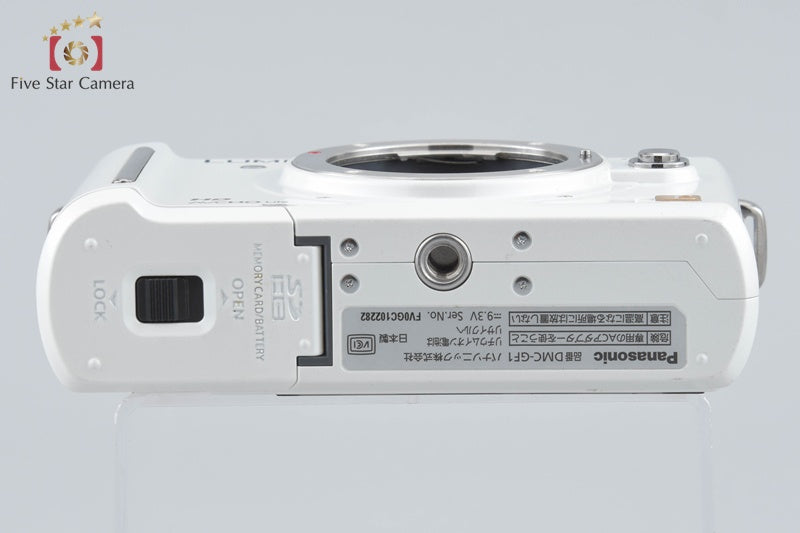中古】Panasonic パナソニック LUMIX DMC-GF1 シェルホワイト ミラー