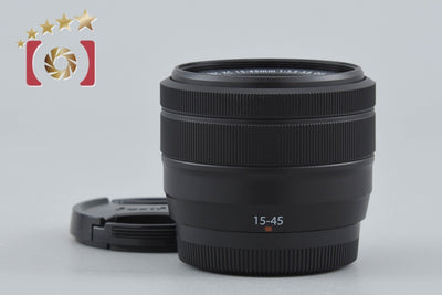 【中古】FUJIFILM 富士フイルム XC 15-45mm f/3.5-5.6 OIS PZ ASPHERICAL ブラック