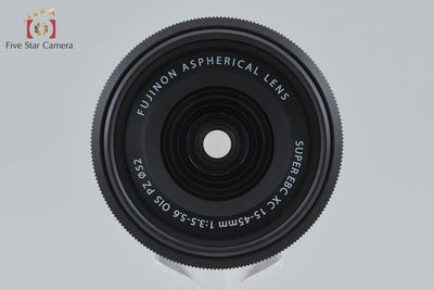 【中古】FUJIFILM 富士フイルム XC 15-45mm f/3.5-5.6 OIS PZ ASPHERICAL ブラック