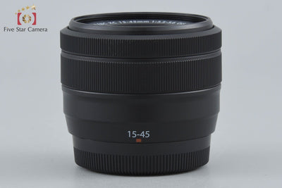 【中古】FUJIFILM 富士フイルム XC 15-45mm f/3.5-5.6 OIS PZ ASPHERICAL ブラック