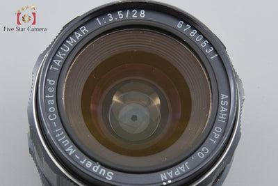 【中古】PENTAX ペンタックス SMC TAKUMAR 28mm f/3.5