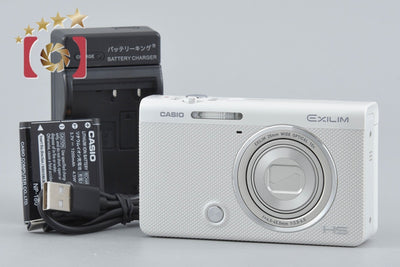 【中古】Casio カシオ HIGH SPEED EXILIM EX-ZR70 ホワイト コンパクトデジタルカメラ