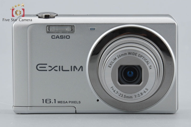 中古】CASIO カシオ EXILIM EX-ZS6 シルバー コンパクトデジタルカメラ