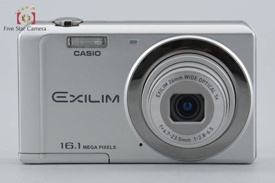 【中古】CASIO カシオ EXILIM EX-ZS6 シルバー コンパクトデジタルカメラ