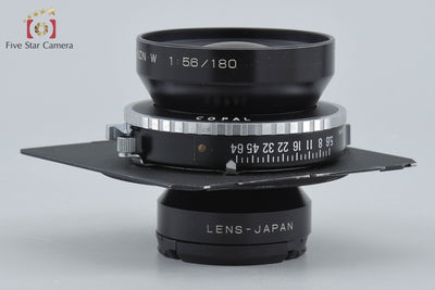 【中古】FUJIFILM 富士フイルム FUJINON-W 180mm f/5.6
