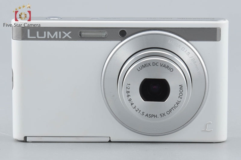 中古】Panasonic パナソニック LUMIX DMC-XS1 ホワイト コンパクト