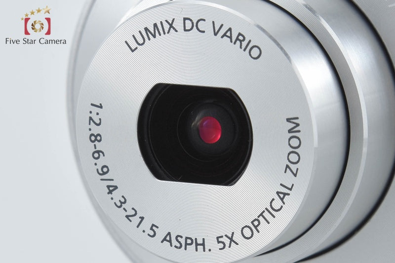 中古】Panasonic パナソニック LUMIX DMC-XS1 ホワイト コンパクト