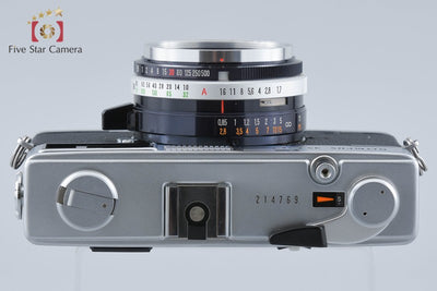 【中古】OLYMPUS オリンパス 35 SP シルバー コンパクトフィルムカメラ