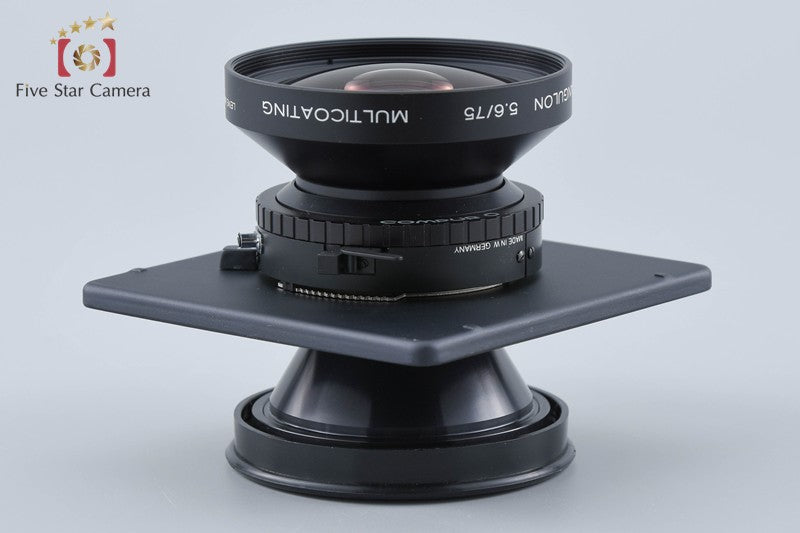 中古】Schneider シュナイダー SUPER-ANGULON 75mm f/5.6 MC – Five