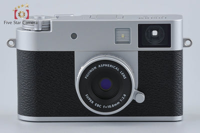 【中古】FUJIFILM 富士フイルム X half シルバー コンパクトデジタルカメラ 元箱付き