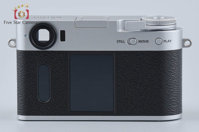 【中古】FUJIFILM 富士フイルム X half シルバー コンパクトデジタルカメラ 元箱付き