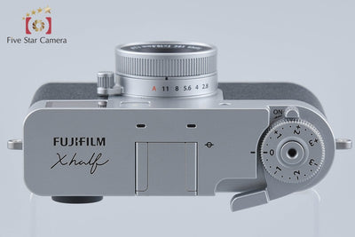 【中古】FUJIFILM 富士フイルム X half シルバー コンパクトデジタルカメラ 元箱付き