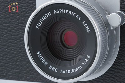 【中古】FUJIFILM 富士フイルム X half シルバー コンパクトデジタルカメラ 元箱付き