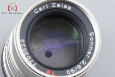 【中古】CONTAX コンタックス Carl Zeiss Sonnar 90mm f/2.8 T*