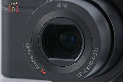 【中古】SONY ソニー Cyber-Shot DSC-RX100 ブラック デジタルスチルカメラ