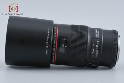 【中古】Canon キヤノン EF 100mm f/2.8 L MACRO IS USM