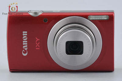 【中古】Canon キヤノン IXY 200 レッド コンパクトデジタルカメラ