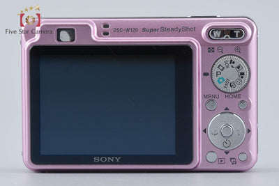 【中古】SONY ソニー Cyber-Shot DSC-W120 ピンク コンパクトデジタルカメラ