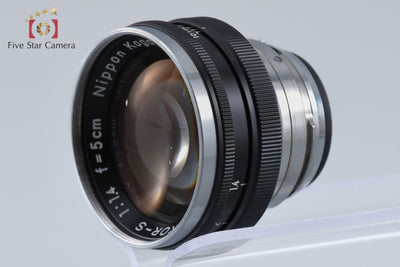 【中古】Nikon ニコン NIKKOR-S 50mm f/1.4 Sマウント