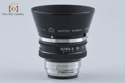 【中古】Nikon ニコン NIKKOR-S 50mm f/1.4 Sマウント