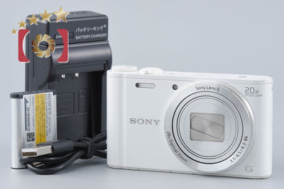 【中古】SONY ソニー Cyber-shot DSC-WX350 ホワイト コンパクトデジタルカメラ 多言語対応