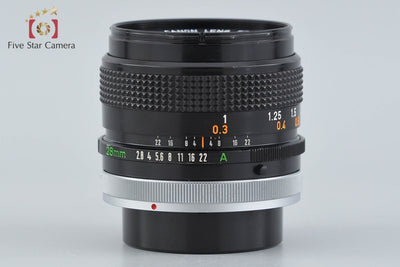 【中古】Canon キヤノン FD 28mm f/2.8 S.C.