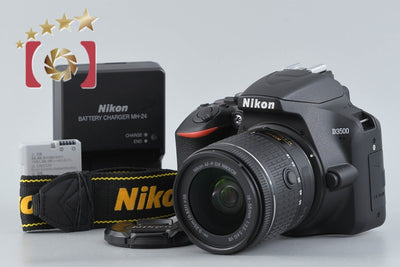 【中古】Nikon ニコン D3500 18-55 VR レンズキット ブラック シャッター回数僅少