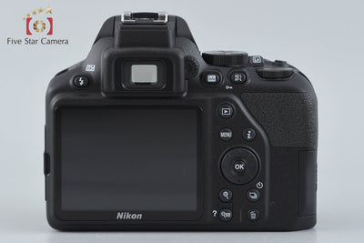 【中古】Nikon ニコン D3500 18-55 VR レンズキット ブラック シャッター回数僅少