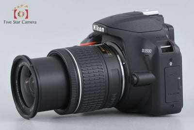 【中古】Nikon ニコン D3500 18-55 VR レンズキット ブラック シャッター回数僅少