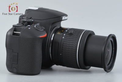 【中古】Nikon ニコン D3500 18-55 VR レンズキット ブラック シャッター回数僅少