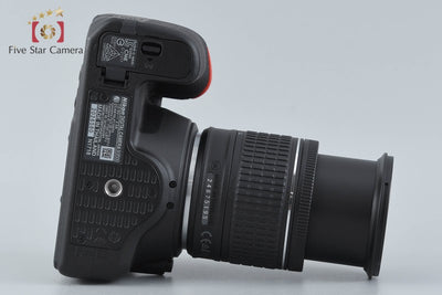 【中古】Nikon ニコン D3500 18-55 VR レンズキット ブラック シャッター回数僅少