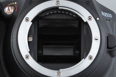 【中古】Nikon ニコン D3500 18-55 VR レンズキット ブラック シャッター回数僅少