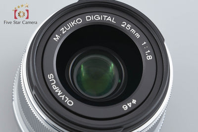 【中古】OLYMPUS オリンパス M.ZUIKO DIGITAL 25mm f/1.8 シルバー