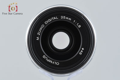 【中古】OLYMPUS オリンパス M.ZUIKO DIGITAL 25mm f/1.8 シルバー