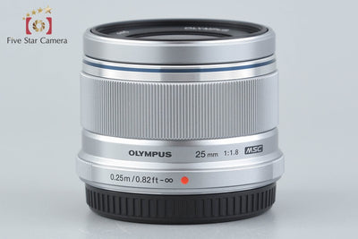 【中古】OLYMPUS オリンパス M.ZUIKO DIGITAL 25mm f/1.8 シルバー