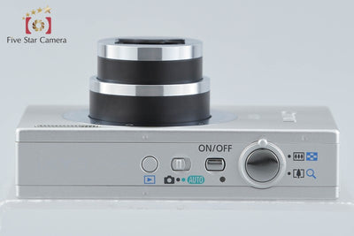【中古】Canon キヤノン IXY 3 シルバー コンパクトデジタルカメラ