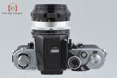 【中古】Nikon ニコン F2 フォトミック シルバー + NIKKOR-S.C Auto 50mm f/1.4