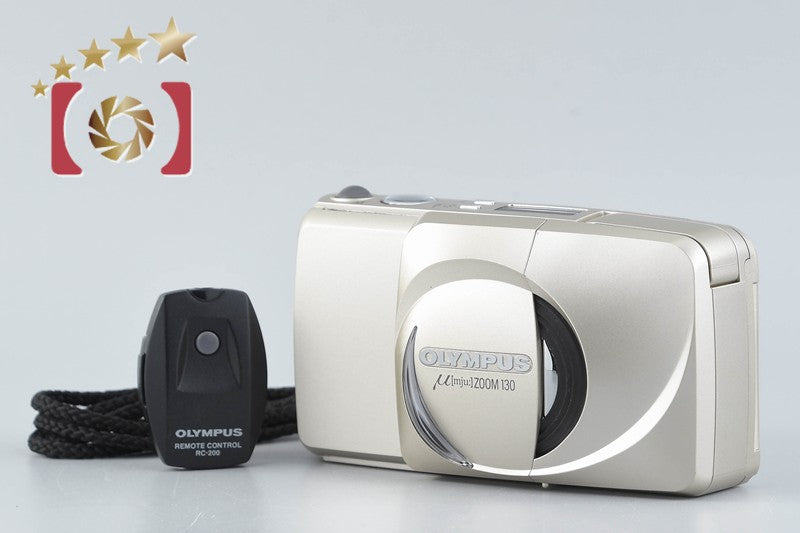 【中古】OLYMPUS オリンパス μ[mju:] ZOOM 130 コンパクトフィルムカメラ