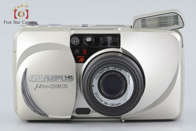 【中古】OLYMPUS オリンパス μ[mju:] ZOOM 130 コンパクトフィルムカメラ