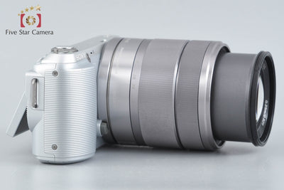 【中古】SONY ソニー α NEX-C3 ズームレンズキット シルバー