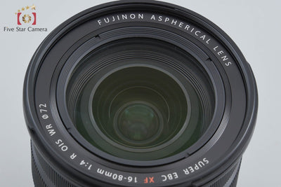 【中古】FUJIFILM 富士フイルム XF 16-80mm f/4 R OIS WR