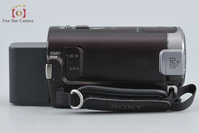 【中古】SONY ソニー HANDYCAM HDR-CX370V ブラウン ビデオカメラ