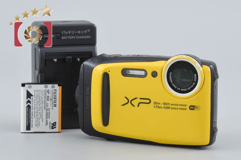 【中古】FUJIFILM 富士フイルム FINEPIX XP120 イエロー コンパクトデジタルカメラ