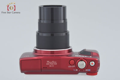 【中古】Canon キヤノン PowerShot SX700 HS レッド コンパクトデジタルカメラ