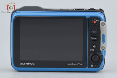 【中古】OLYMPUS オリンパス TOUGH TG-620 ブルー コンパクトデジタルカメラ シャッター回数僅少