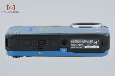 【中古】OLYMPUS オリンパス TOUGH TG-620 ブルー コンパクトデジタルカメラ シャッター回数僅少