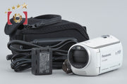 【中古】Panasonic パナソニック HC-V300M ホワイト デジタルハイビジョンビデオカメラ