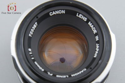 【中古】Canon キヤノン FL 50mm f/1.8