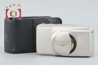 【中古】OLYMPUS オリンパス μ[mju:] ZOOM 115 DELUXE コンパクトフィルムカメラ